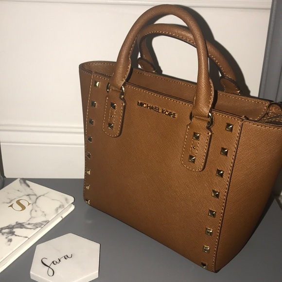 Michael Kors studded purse - Picture 1 of 1